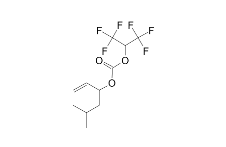 1-ISOBUTYLPROP-2-EN-1-YL-2,2,2-TRIFLUORO-1-(TRIFLUOROMETHYL)-ETHYL-CARBONATE
