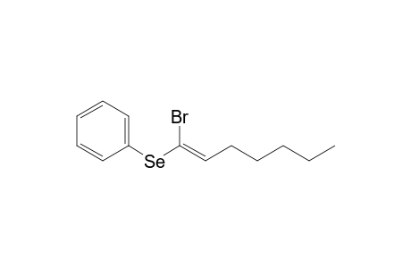 1-Bromo-1-(phenylseleno)-1-heptene