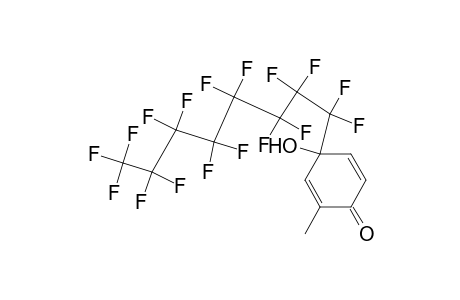 4-Hydroxy-2-methyl-4-perfluorooctyl-2,5-cyclohexadien-1-one