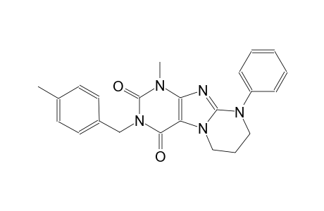 1-methyl-3-(4-methylbenzyl)-9-phenyl-6,7,8,9-tetrahydropyrimido[2,1-f]purine-2,4(1H,3H)-dione