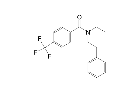 Benzamide, 4-(trifluoromethyl)-N-(2-phenylethyl)-N-ethyl-