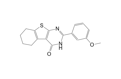 2-(3-methoxyphenyl)-5,6,7,8-tetrahydro[1]benzothieno[2,3-d]pyrimidin-4(3H)-one