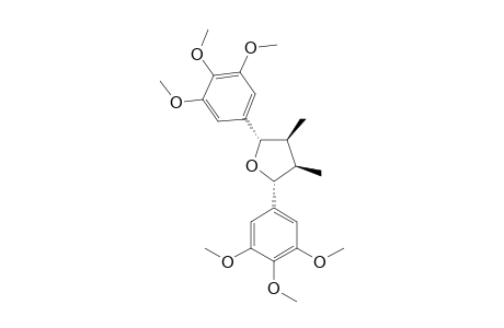 REL-(7S,8S,7'R,8'R)-3,3',4,4',5,5'-HEXAMETHOXY-7.O.7',8.8'-LIGNAN