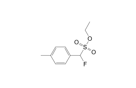 Ethyl .alpha.-Fluoro-p-methylbenzylsulfonate