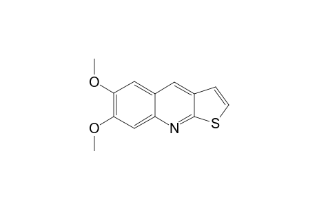 Thieno[2,3-b]quinoline, 6,7-dimethoxy-