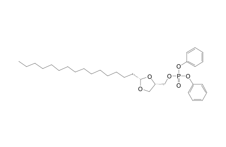 cis-2-Pentadecyl-4-((diphenylphospho)methyl)-1,3-dioxolanes