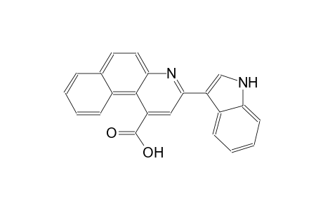 3-(1H-indol-3-yl)benzo[f]quinoline-1-carboxylic acid