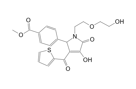 methyl 4-[4-hydroxy-1-[2-(2-hydroxyethoxy)ethyl]-5-oxo-3-(2-thienylcarbonyl)-2,5-dihydro-1H-pyrrol-2-yl]benzoate