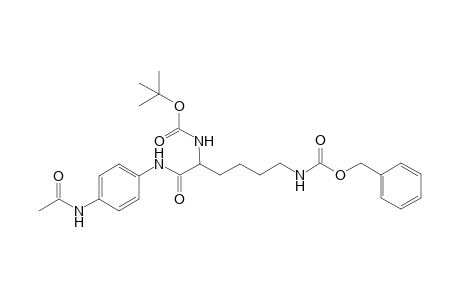 N(2)-(t-Butoxycarbonyl)-N(6)-(benzyloxycarbonyl)-L-Lysin-4-acetamidoanilide