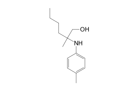 2-Methyl-2-(p-tolylamino)hexan-1-ol