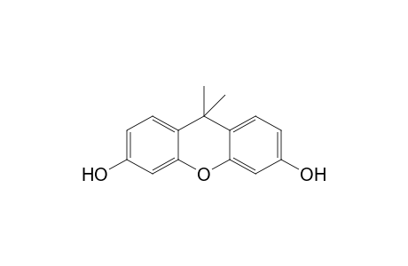 9H-xanthene-3,6-diol, 9,9-dimethyl-