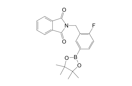 2-[2-FLUORO-5-(4,4,5,5-TETRAMETHYL-1,3,2-DIOXABOROLAN-2-YL)-BENZYL]-ISOINDOLINE-1,3-DIONE