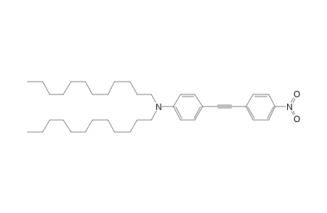 dilauryl-[4-[2-(4-nitrophenyl)ethynyl]phenyl]amine