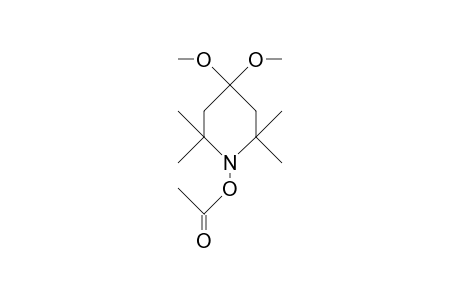 1-Acetoxy-4,4-dimethoxy-2,2,6,6-tetramethyl-piperidine