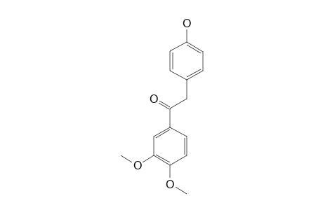 (4-HYDROXYPHENYL)-3',4'-DIMETHOXYACETOPHENONE