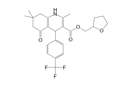3-quinolinecarboxylic acid, 1,4,5,6,7,8-hexahydro-2,7,7-trimethyl-5-oxo-4-[4-(trifluoromethyl)phenyl]-, (tetrahydro-2-furanyl)methyl ester