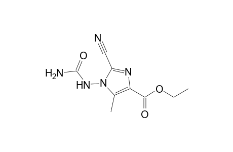Ethyl 2-cyano-5-methyl-1-N'-ureidoimidazole-4-carboxylate