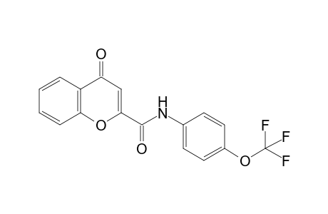 N-(4-(Trifluoromethoxy)phenyl)-4-oxo-4H-1-benzopyran-2-carboxamide