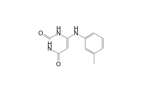 2,4(1H,3H)-pyrimidinedione, 6-[(3-methylphenyl)amino]-