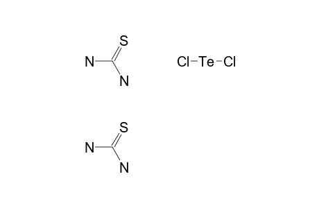 Tellurium dichloride, compound with thiourea (1:2)