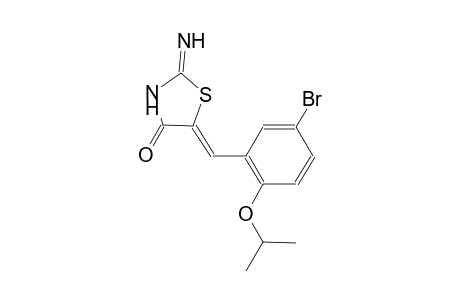 (5Z)-5-(5-bromo-2-isopropoxybenzylidene)-2-imino-1,3-thiazolidin-4-one