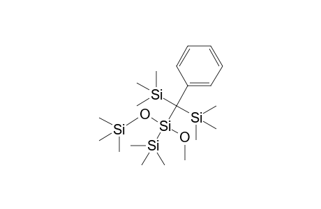 1-Methoxy-1-[phenylbis(trimethylsilyl)methyl]-2,2,2-trimethyl-1-trimethylsilyloxydisilane