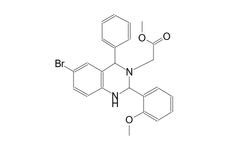 methyl (6-bromo-2-(2-methoxyphenyl)-4-phenyl-1,4-dihydro-3(2H)-quinazolinyl)acetate