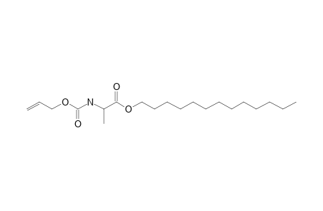 L-Alanine, N-allyloxycarbonyl-, tridecyl ester