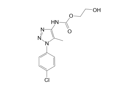 2-Hydroxyethyl (1-(4-chlorophenyl)-5-methyl-1H-1,2,3-triazol-4-yl)carbamate