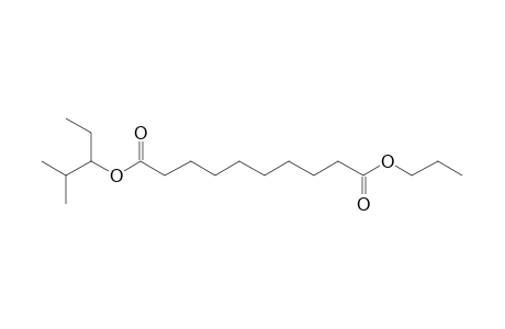 Sebacic acid, 2-methylpent-3-yl propyl ester