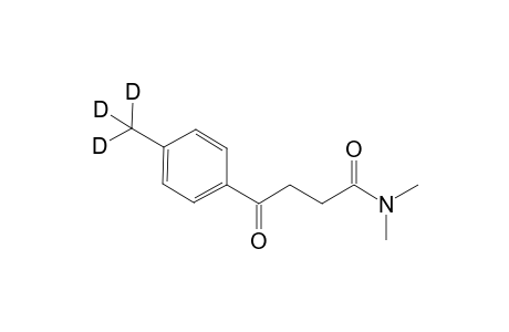 N,N-dimethyl-4-oxo-4-[4-(trideuteriomethyl)phenyl]butanamide