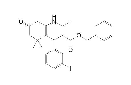 3-quinolinecarboxylic acid, 1,4,5,6,7,8-hexahydro-4-(3-iodophenyl)-2,5,5-trimethyl-7-oxo-, phenylmethyl ester