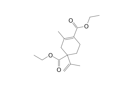 2-Methyl-4-(1-methylethenyl)cyclohexene-1,4-dicarboxylic acid diethyl ester