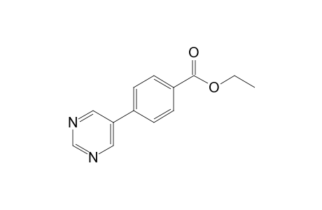 4-Pyrimidin-5-ylbenzoic acid ethyl ester