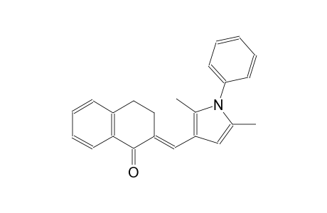 (2E)-2-[(2,5-dimethyl-1-phenyl-1H-pyrrol-3-yl)methylene]-3,4-dihydro-1(2H)-naphthalenone