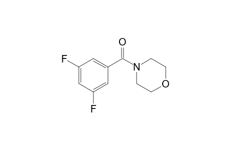 (3,5-difluorophenyl)-(4-morpholinyl)methanone