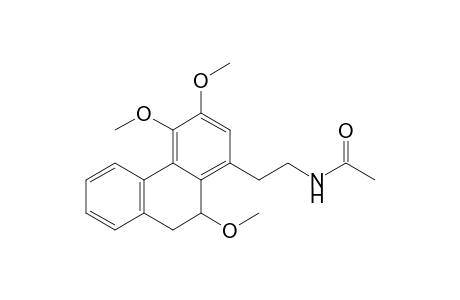 N-[2-(3,4,10-trimethoxy-9,10-dihydrophenanthren-1-yl)ethyl]acetamide