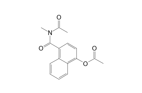 1-Naphthalenecarboxamide, N-acetyl-4-(acetyloxy)-N-methyl-