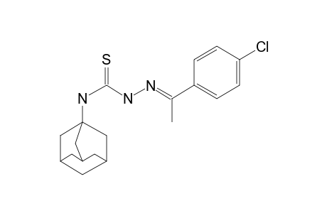 p-Chloroacetophenone 4-[1-adamantyl]-3-thiosemicarbazone