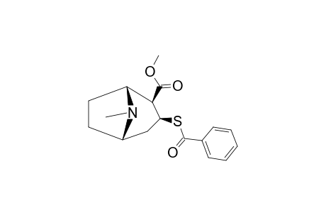 (1R,2S,3S,5S)-3-(BENZYLTHIO)-8-METHYL-8-AZABICYCLO-[3.2.1]-OCTANE-2-CARBOXYLIC-ACID-METHYLESTER;COCAINE-BENZOYLTHIOESTER