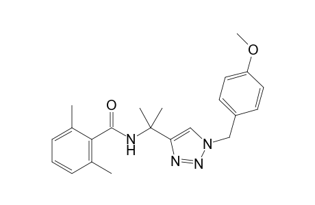 N-{2-[1-(4-Methoxybenzyl)-1H-1,2,3-triazol-4-yl]propan-2-yl}-2,6-dimethylbenzamide