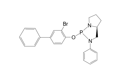 (2R,5S)-2-(2-BROMO-4-PHENYLPHENOXY)-3-PHENYL-1,3-DIAZA-2-PHOSPHABICYCLO-[3.3.0(1,5)]-OCTANE