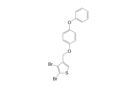 Thiophene, 2,3-dibromo-4-[(4-phenoxyphenoxy)methyl]-