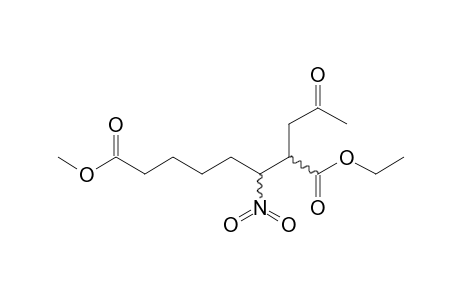 1-Ethyl 8-methyl 3-nitro-2-(2-oxopropyl)octanedioate