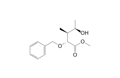 (2R,3S,4R)-2-benzoxy-4-hydroxy-3-methyl-valeric acid methyl ester
