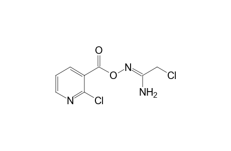 (1Z)-2-Chloro-N'-([(2-chloro-3-pyridinyl)carbonyl]oxy)ethanimidamide