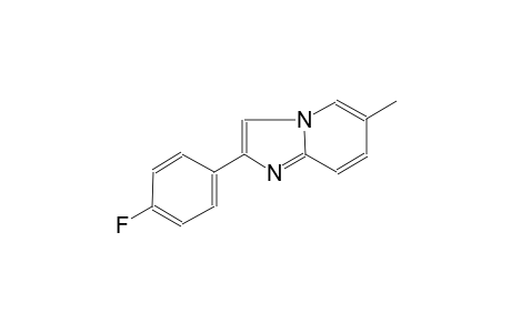 imidazo[1,2-a]pyridine, 2-(4-fluorophenyl)-6-methyl-