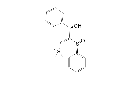 (Ss,R)-(E)-1-Phenyl-2-(p-tolylsulfinyl)-3-(trimethylsilyl)-2-propen-1-ol