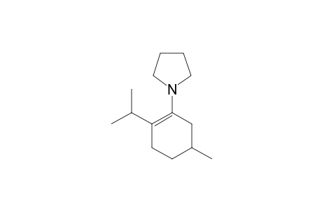 Pyrrolidine, N-(menth-3-en-3-yl)-