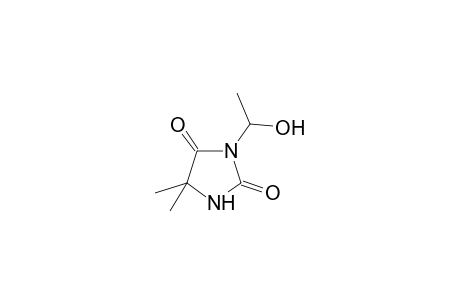 5,5-dimethyl-3-(1-hydroxyethyl)hydantoin